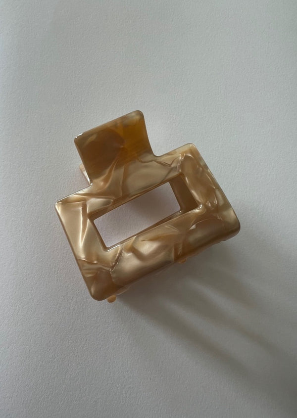 MINI CLAW CLIP CHAMPAGNE