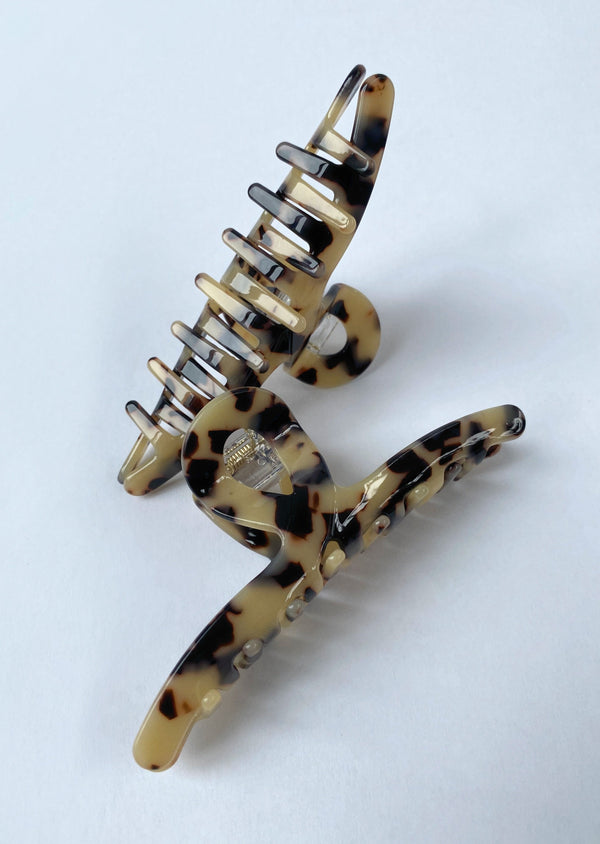 TWIST CLAW CLIP BLONDE TORTOISE