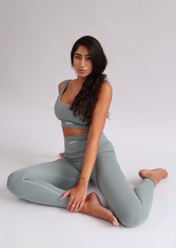 Safari Leggings Blue-Grey